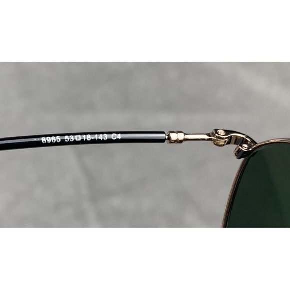 HUMARS Paris Glasses 8965 C4 Gold Polished 53-18-143  C4 FRAMES ONLY main image 7